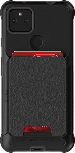 Vista 58 de Ghostek Exec - Funda tipo cartera para Galaxy Z Fold 4 con soporte magnético para tarjetas de crédito, protección de bisagra, carga inalámbrica
