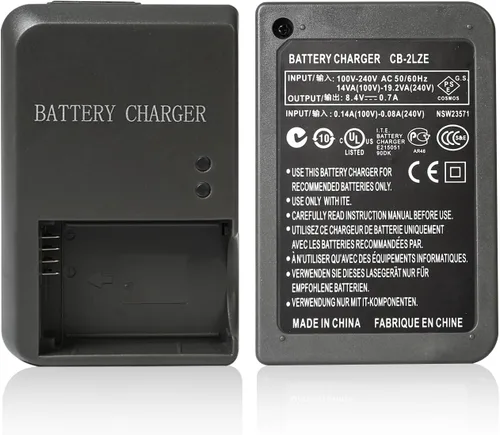 Vista 5 de Cargador de batería NB-7L CB-2LZ - Compatible con Canon PowerShot G10, G11, G12, SX30