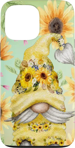 Vista 24 de Sunflower Gnome for Garden Mom Hippies Cute Summer Pattern Case for iPhone 17