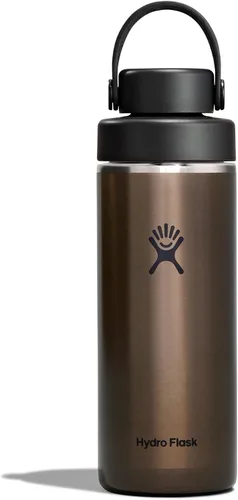 Vista 20 de Hydro Flask Tapa de pico flexible ancha y ligera - Botella de agua aislada de acero inoxidable de 24 onzas, azul zafiro Sapphire Blue