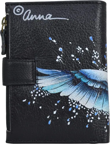 Vista 40 de Anna by Anuschka Cartera de mujer pintada a mano de cuero genuino para mujer