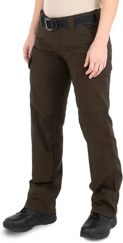 Vista 4 de First Tactical V2 - Pantalón táctico para mujer Tela micro Ripstop con escudo de teflón repelente a las manchas