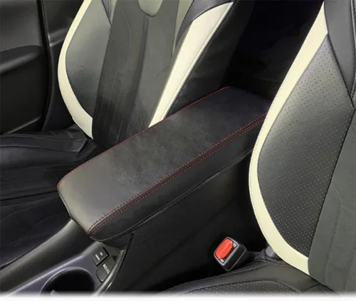 Vista 18 de Accesorios interiores personalizados para Lexus RX350 2010 2011 2012 2013 2014 2015 Cubierta de caja de reposabrazos tapa de consola central, cojín
