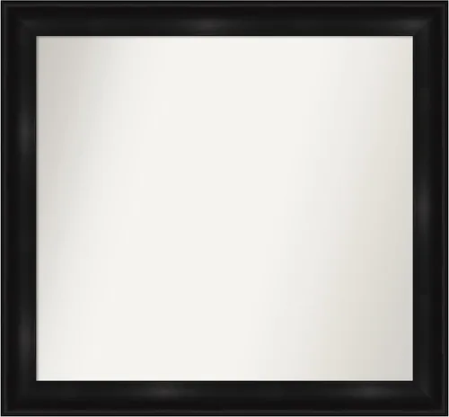 Vista 147 de Amanti Art Espejo personalizado, gran espejo de baño estrecho, espejo de pared o espejo de tocador de baño sobre el fregadero (24 x 24 pulgadas)