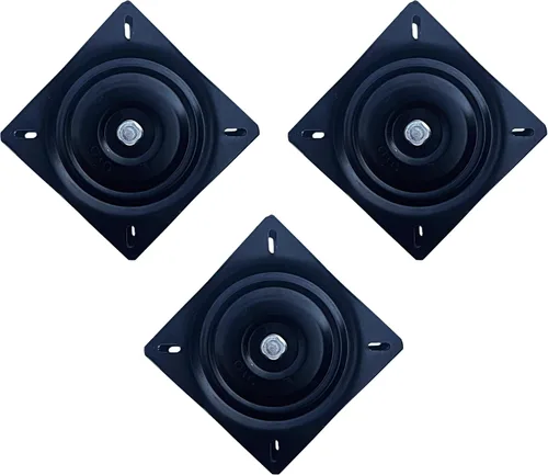 Vista 9 de Mecanismo para silla basculante giratoria con base de placa de resortes de acero y juego de tornillos