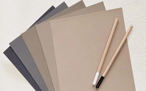 Vista 5 de MAIMOUFIN Paquete de 5 hojas de papel lijado pastel, papel de dibujo para artistas, tamaño pequeño, papel de lija de arte de colores mixtos