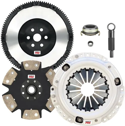 Vista 6 de PRO Performance Stage 4 Kit de embrague compatible con Mazda MX-5 Miata 2.0L 2006-2015 solo se adapta a 6 velocidades (CP10063HDD-ST4)
