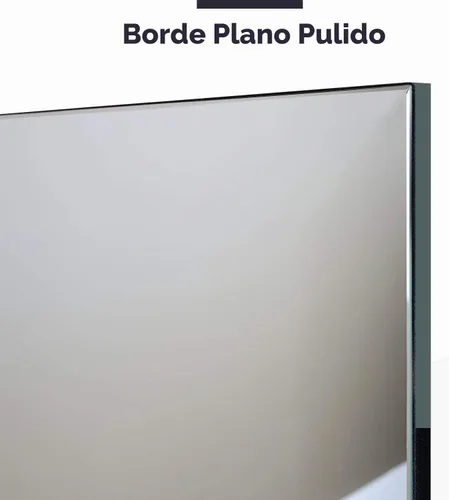 Vista 3 de Paneles de espejo de corte personalizado a tu tamaño exacto – Vidrio sin marco de 1/4 o 1/8 pulgadas de grosor para pared de baño, tocador