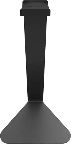Vista 7 de Kanto H1 Soporte universal para auriculares - Negro - Construcción de acero sólido - Superficie de descanso de silicona curvada