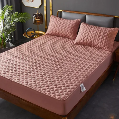 Vista 10 de ZIQINPSQ Sábana bajera amarilla tamaño twin, sábana bajera de bolsillo profundo, cálida para invierno, transpirable, antideslizante, perfecta