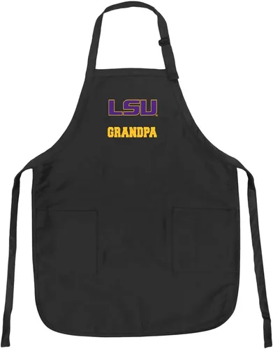 Vista 26 de Broad Bay LSU Apron Negro
