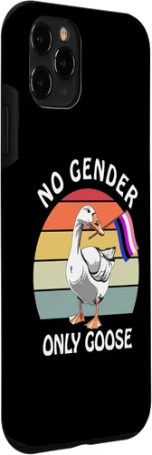 Vista 24 de Funda para iPhone 12 Pro Max Genderfluid Goose Bi Pride Flag Bi Pride Parade Flag LGBTQ