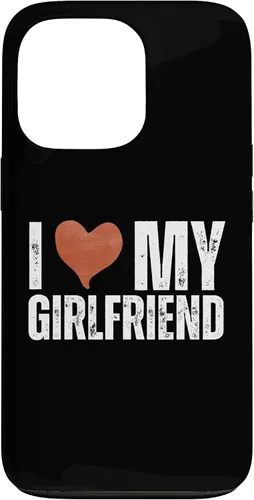 Vista 10 de I Love My Girlfriend I Heart My Girlfriend Funny Retro Case for iPhone 17