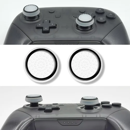 Vista 4 de Thumb Grip Controller Gamepad Raised Antislip Thumb Stick Grips Thumbsticks Joystick Cap for PS54,for Xbox one360SXSS,for Switch Pro Controller