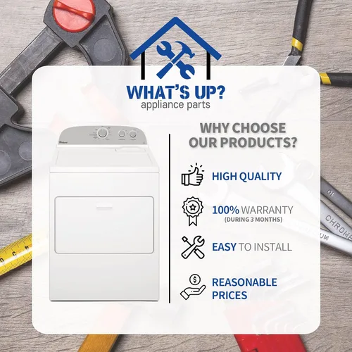 Vista 7 de What's Up? W10185972 - Temporizador de secadora de repuesto para secadores Whirlpool compatible 1481701 AH2348527 EA2348527 PS2348527 W10185972