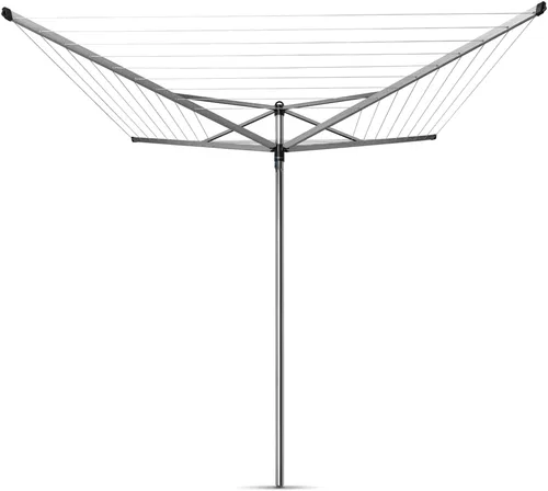 Vista 2 de Brabantia Topspinner - Tendedero giratorio de 4 brazos para exteriores, material resistente a la intemperie, cierre de cremallera, para exteriores