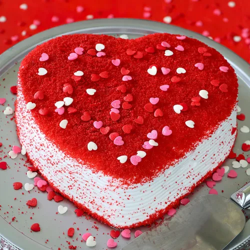 Vista 8 de Abaodam Maniquí de pastel de corazón de espuma de corazón, modelo de práctica de horneado de 12 pulgadas para el día de San Valentín, boda