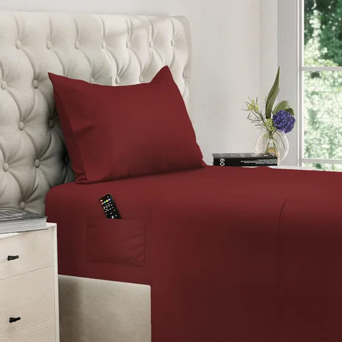 Vista 31 de DREAMCARE - Juego de sábanas de tamaño individual XL, 3 piezas, refrescantes, extralargas, suaves y duraderas de 100% poliéster de microfibra