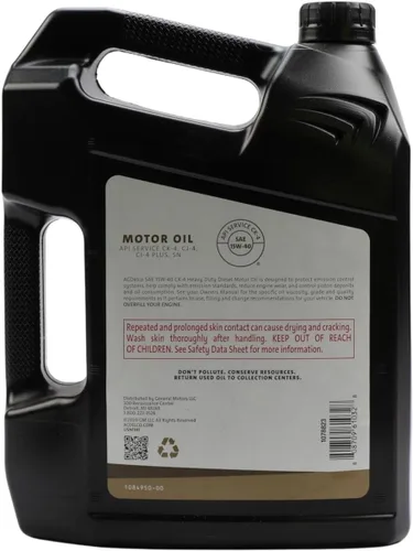 Vista 3 de ACDelco Gold 10-9214 15W-40 CK-4 Aceite de motor diesel - 1 galón