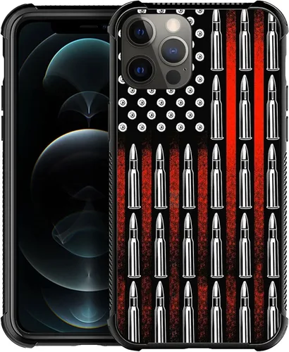 Vista 64 de Funda compatible con iPhone X/XS, diseño de bandera estadounidense de béisbol, TPU suave, a prueba de golpes, de vidrio templado, para iPhone X/XS