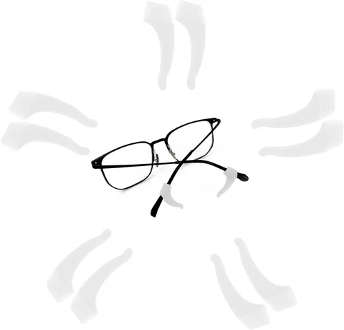 Vista 8 de 5 pares de pinzas para los ojos, adecuados para niños, adultos, deportes, gafas, clips para gafas, ganchos de clip para la oreja