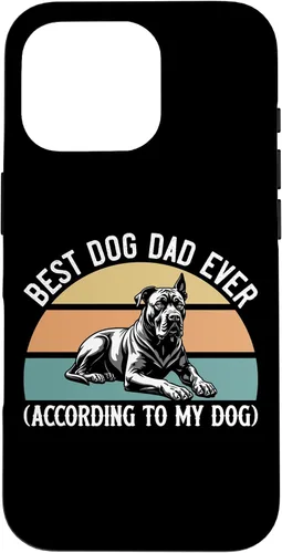 Vista 20 de Cane Corso Mastiff, Best Dog Dad Ever According to My Dog Case for iPhone 17