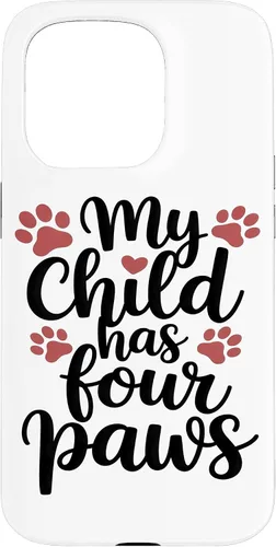 Vista 14 de My Child Has Four Paws Pet Parent Case for iPhone 17