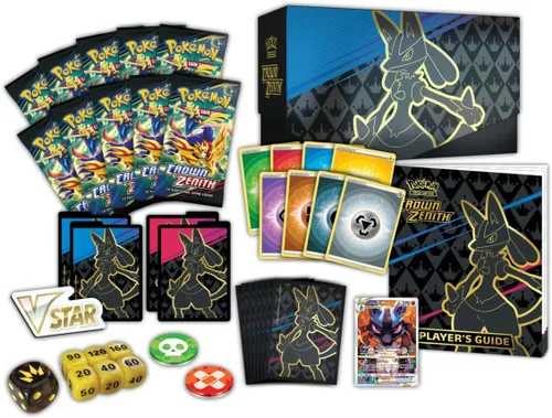 Vista 2 de Pokemon TCG: Caja de Entrenador Élite Crown Zenith