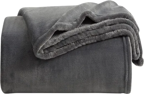 Vista 40 de KMUSET Manta de Tiro Súper Suave Premium de Franela de Forro Polar Sedosa Tamaño de Tiro Beige Microfibra Manta Ligera para Uso en Todas