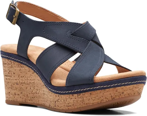 Vista 4 de Clarks Elleri Rae Sandalia de cuña para mujer