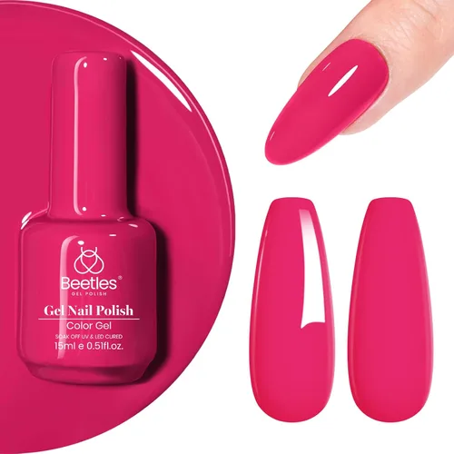 Vista 78 de Beetles - Esmalte de uñas en gel, 1 unidad de 0.5 onzas fluidas (15ml), extracción por remojo, arte de uñas, estética de manicura, bricolaje, curado
