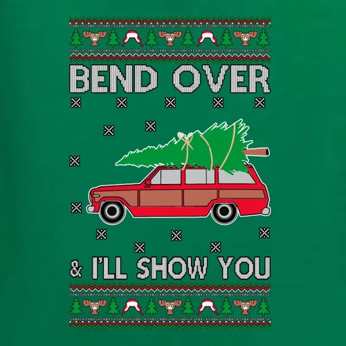 Vista 3 de Wild Bobby Suéteres feos de Navidad para parejas, unisex, a juego, para él y ella, sudaderas navideñas
