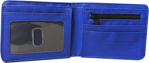 Vista 4 de Cartera bifold de PVC de carácter superhéroe, billetera, M, Estilo E