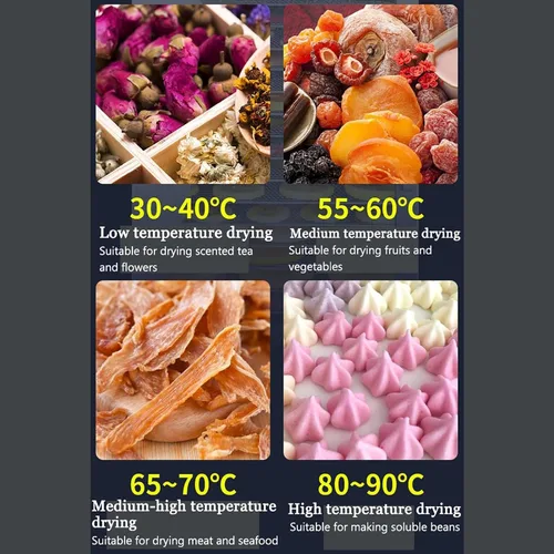 Vista 3 de Food Dehydrator Machine with 14 Stainless Steel Layers,1000W Freeze Dryer Machine with Digital Timer and Temperature Control,360° Circulation,Meat