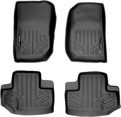 Vista 20 de MAXLINER Juego de alfombrillas de primera fila para Jeep Wrangler 1997-2006