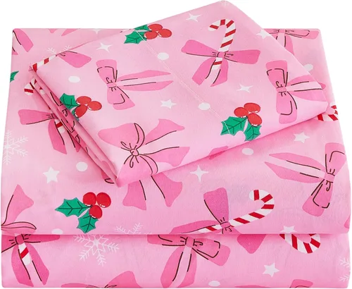Vista 36 de Viviland 3 Pieces Boys Twin Sheets Set Kids, Baseball Printed Sheets