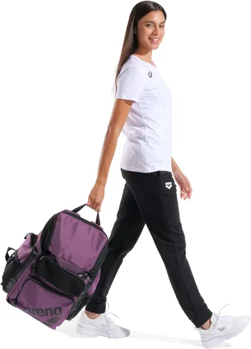 Vista 10 de ARENA One Go - Mochila de natación para atletas de gran tamaño, 45 litros Púrpura