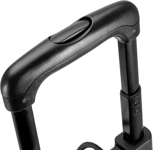 Vista 3 de JEUIHAU Camión de mano plegable, capacidad de 55 libras, 2 ruedas, carrito de utilidad de construcción sólida resistente, carrito de equipaje