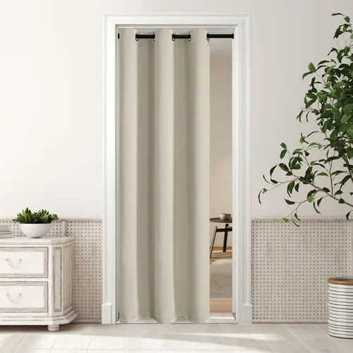 Vista 71 de MYSKY HOME Cortinas Aqua para Armario para Entrada Cortina Opaca para Puerta para Sala de Estar Cortina Oscurecedora de Habitación con Ojales