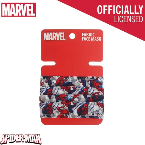 Vista 6 de Concept One Marvel Spider-Man All Over Design - Máscara facial para niños multicolor