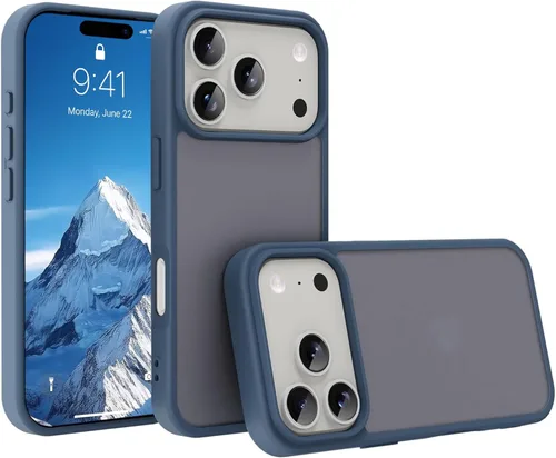 Vista 24 de Funda Translúcida Mate para iPhone 11, [Protección contra Caídas de Grado Militar de 10 Pies] Parachoques Protector Delgado Duradero Resistente a