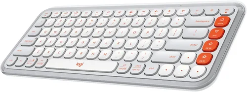 Vista 20 de Logitech POP ICON Keys Teclado Bluetooth inalámbrico, escritura cómoda, teclas programables, fácil de cambiar entre hasta 3 dispositivos