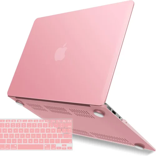 Vista 21 de IBENZER - Funda compatible con MacBook Air de 11 pulgadas, modelo A1370 A1465, funda de plástico suave al tacto, rígida, en paquete con funda