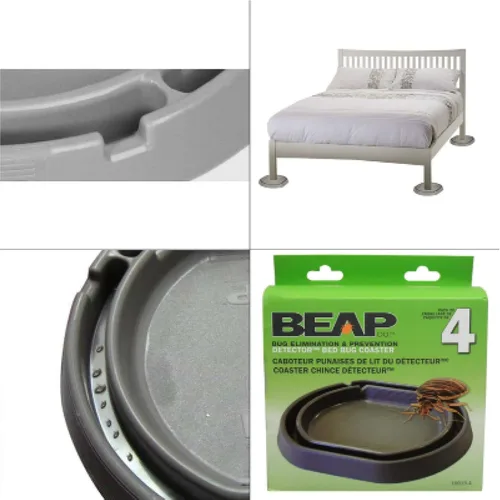 Vista 2 de BEAP 10013 trampa detectora de chinches para cama, 4