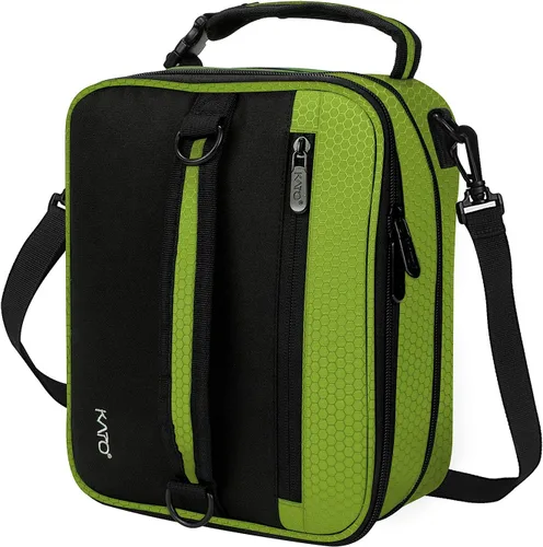Vista 19 de Tirrinia Lonchera Aislada Expandible para Hombres y Mujeres – Lonchera Reutilizable a Prueba de Fugas para Niños y Adultos con Correa