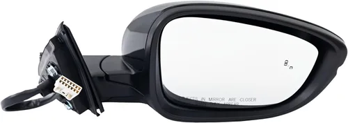 Vista 139 de Garage-Pro Espejo calefactable eléctrico del lado del conductor para Honda Pilot 2019-2022 Power Fold con luz de señal y memoria pintable