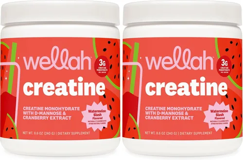 Vista 24 de Wellah Creatina para mujer (Blue Hawaii) 50 porciones, 0.11 onzas por porción Con diente de león y extracto de arándano