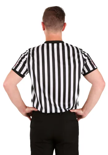 Vista 2 de Camisa de Disfraz de Árbitro WWE para Adultos Multicolor