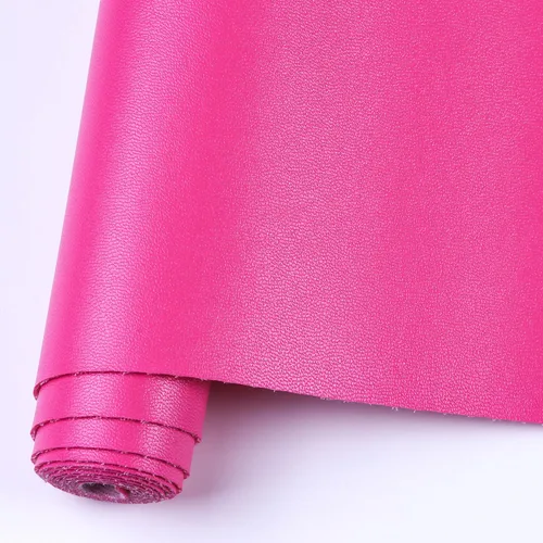 Vista 14 de Hojas de cuero sintético para manualidades, un rollo, superficie suave y lisa, hojas de tela de cuero sólido, 12 x 53 pulgadas (11.8 in x 53.1 in)
