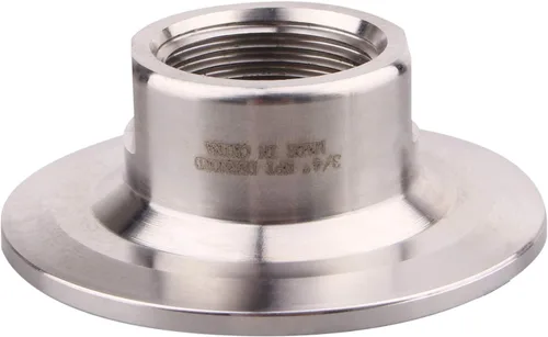Vista 13 de DERNORD Abrazadera Sanitaria Tri a NPT Hembra Tri Clover (1" NPT Hembra (abrazadera Tri de 1.5 pulgadas))